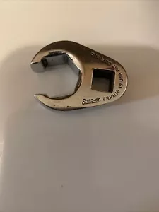 Snap-On Flare Nut Crowfoot Socket Wrench 18mm 3/8" Dr 6-Point Metric FRHM18 USA - Picture 1 of 4