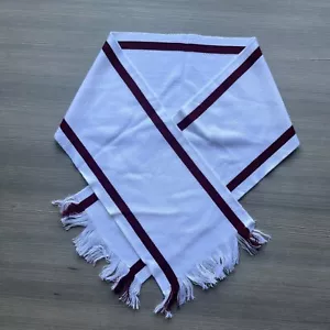 Sciarpa rigata Reggiana Reggina Torino stadio ULTRAS bianco bordeaux CM 130 x 20 - Foto 1 di 1