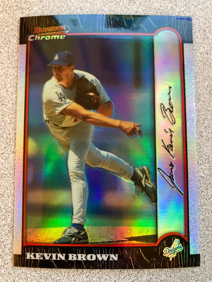 1999 Bowman Chrome Refractors #280 Kevin Brown Los Angeles LA Dodgers - Image 1 of 1