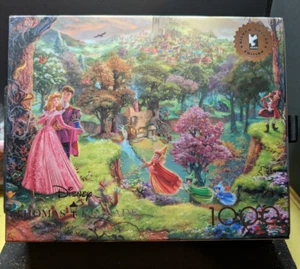 disney thomas kinkade puzzle sleeping beauty - Picture 1 of 2