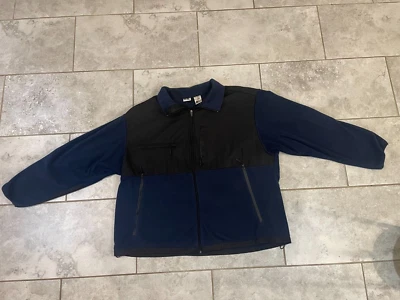 ""ATHLETIC WORKS Men's Zip Up Fleece  Jacket Size 2XL"" - Image 1 of 4