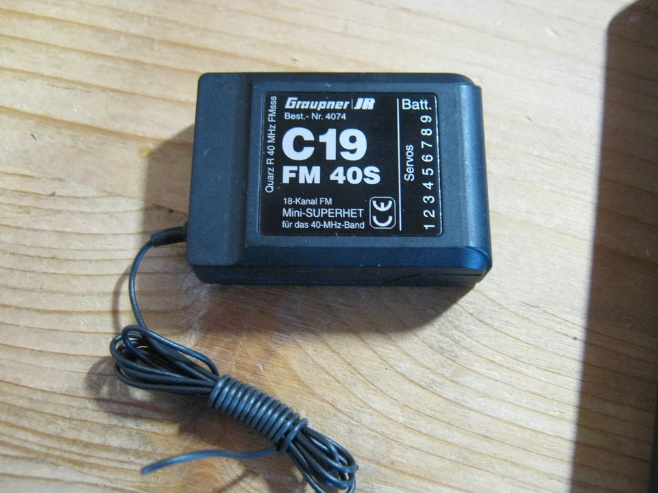 Empfänger Graupner C 19 - (40 Mhz)  - Bild 1 von 1