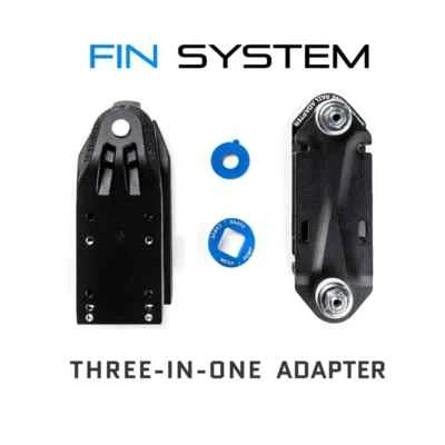 Waterborne Skateboards FIN SYSTEM™ - Three-in-One Surf Adapter + Rear Adapter