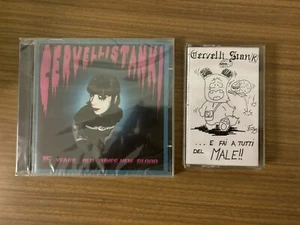 CERVELLI STANKI “Demo + Cd” BOUNDLE Italian Punk Oi Erode Nabat Klasse Kriminale - Picture 1 of 2