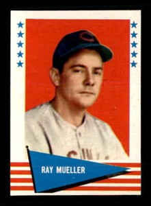 1961 Fleer #128 Ray Mueller   NM/NM+ X2510814