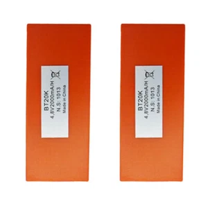 2Pcs BT20K BT24IK BT27K 2000mAh Battery 4.8V Ni-MH Rechargeable Battery - Picture 1 of 6