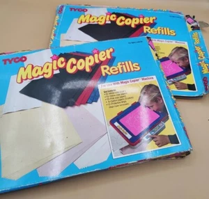 Vintage Magic Copier Refills Travel Tyco 1992 carbon paper And Copy Paper. Read - Picture 1 of 7