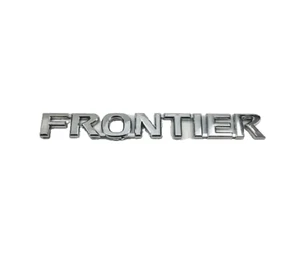 FRONTIER EMBLEM CHROME STICKER Fit For NISSAN FRONTIER SET 1 PC - Picture 1 of 4