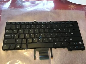 Genuine Dell Latitude E7440 - Backlit US Keyboard - NSK-LD0BC 8PP00 08PP00 - Picture 1 of 3
