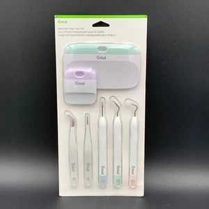 Cricut Essential Vinyl Werkzeug Set 7 Spezialwerkzeuge Jäten Schneiden Anwendung - Bild 1 von 7