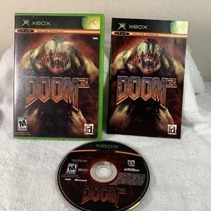 Doom 3 (Microsoft Original Xbox, 2005) Complete w/ Case - Picture 1 of 11