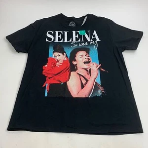 Selena Graphic T shirt Black XL New NWT Cotton - Picture 1 of 9