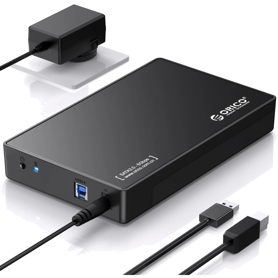 Orico 3.5'' USB 3.0 Externes Festplattengehäuse mit 20TB Kapazität - Bild 1 von 2