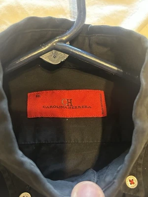 Carolina Herrera Long Sleeve Shirt Size 16 - Image 1 of 4