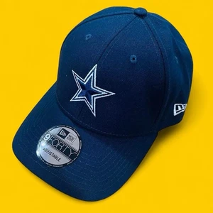 New Era Dallas Cowboys NFL The League Navy Blue 9Forty Adjustable Hat Cap NEW - Picture 1 of 5