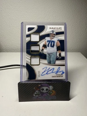2024 Panini NFL Immaculate Zack Martin Player Collection Auto #40 /99 - Image 1 of 2