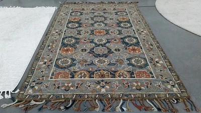 Alfombra Mancha Trasera GRIS/AZUL MARINO 6'-0" X 9'-0", Precio Reducido 1172790980 APN110A-6 Foto 1 de 4