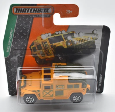 Matchbox HUMMER PKW 48/120 2014 Superfast short card - Image 1 of 2