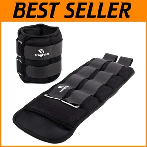 Adjustable Ankle Weights 20lbs Pair - Black - Picture 1 of 10