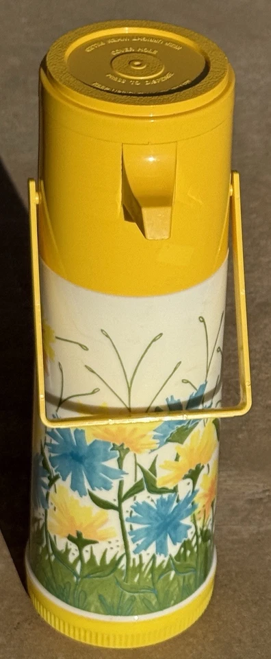 Termo dispensador frío caliente café vintage años 70 Aladdin's Pump A Drink 13" de alto Foto 1 de 4