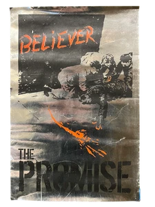 Póster vintage de lámina de plata The Promise "Believer" '02 - Imagen 1 de 1