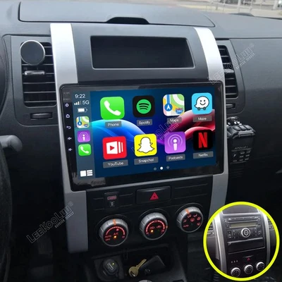LEEKOOLUU Für Nissan X-Trail T31 2007-2013 Apple CarPlay Autoradio Android 15 GPS BT WIFI