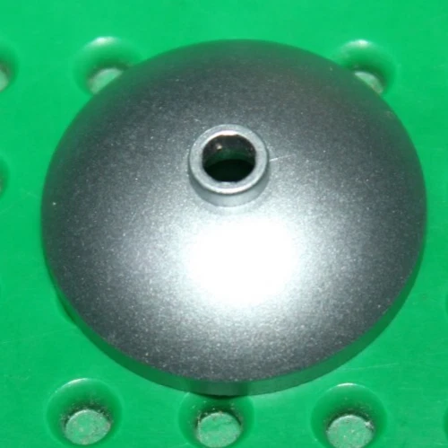 Lego Metallic Silver Round dish 43898 15587 56640 set 10220 10187 10232 8285 - Photo 1/1