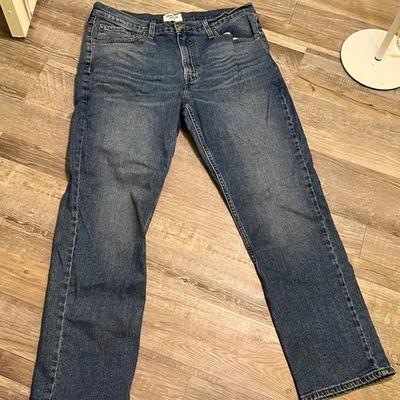 Denizen Levi's 218 Straight Leg Blue Wash Denim Jeans Men's W 36 L30 - Image 1 of 4