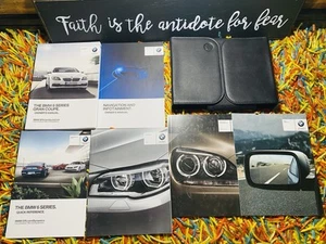 CLEAN🟣 2017 BMW 6 SERIES 640i 650i xDRIVE GRAN COUPE OWNERS MANUAL +NAVI BK - Picture 1 of 10