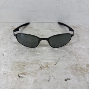 Vintage Oakley A Wire 1.0 Sunglasses Matte Gunmetal 1st Gen - Picture 1 of 12