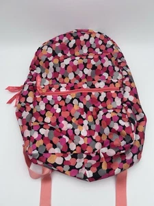 Vera Bradley Backpack in a Pouch Pixie Confetti Geometric Multicolor Travel Bag - Picture 1 of 8