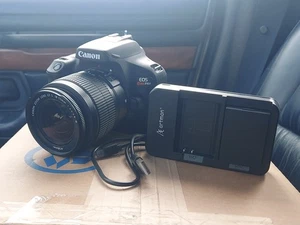 Canon EOS Rebel T100 18 MP Digital SLR Camera - Black w/ 18-55mm Kit Lens III - Picture 1 of 6