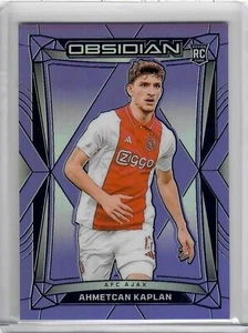 Grabado eléctrico Panini Obsidian Ahmetcan Kaplan RC 2024-25 púrpura inundación #/30 SP - Imagen 1 de 2