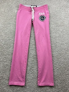 Vintage Abercrombie and Fitch Sweatpants Women Small Coquette Pale Y2K - Picture 1 of 14