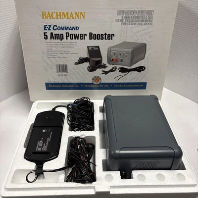 Bachmann 44910 E-Z Command 5 Amp Power Booster EUC - Image 1 of 3