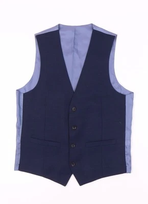 Chaleco azul para hombre French Connection talla 38 regular Foto 1 de 4