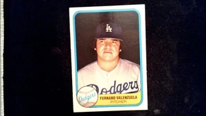Fleer #140 1981 Fernando Valenzuela - Imagen 1 de 2