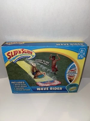NUEVO Y Sellado SLIP'N'SLIDE WAVE RIDER Divertido Tobogán Acuático BONO Tobogán Boogie Foto 1 de 4