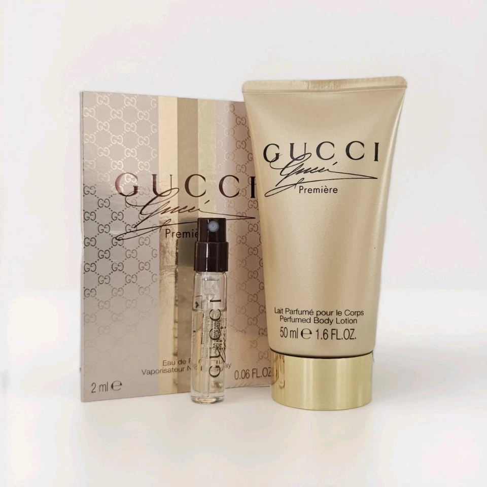 Gucci Gucci Premiere 50 ml Perfumed Body Lotion & 2 ml Eau De Parfum Spray