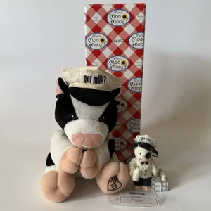 Enesco Mary's Moo Moos Got Milk Figurine & Plush Set - Picture 1 of 15