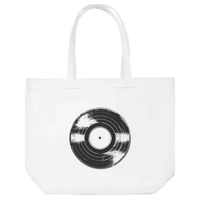 'Vinyl Record' Tote Shopping Bag For Life (BG00082573) - Image 1 of 4