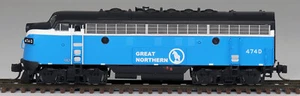 InterMountain N Scale 69225 Great Northern Big Sky Blue EMD F7A Locomotive - Picture 1 of 2