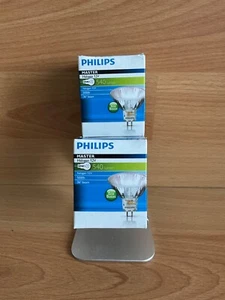 Philips 12v 30w 540 Lumen Closed Halogen Dichroic Bulb 5000h X 2 Bulbs - Picture 1 of 4
