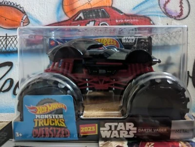 Hot Wheels Monster Trucks Oversized Star Wars Dark Vader - Image 1 of 3