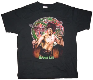 BRUCE LEE 2-Sided T-Shirt Size LARGE Zensation Color Front/B&W Back - Bild 1 von 8