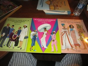 Martin Luther King, Jr. Familie Papierpuppen, tolle schwarze Entertainer & Ägypter - Bild 1 von 1