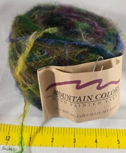 Mountain Colors Yarn Hand Painted Mohair 78% Mohair 13% Wool 9% Nylon 225y 3.5oz - Picture 1 of 3