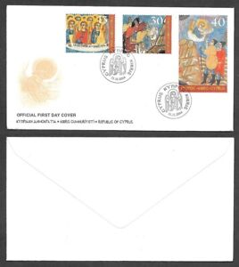 2004 Cyprus First Day Cover - Ancient Art