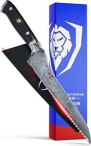 DALSTRONG Serrated Offset Bread Knife 8" Shogun Series AUS 10V Steel - Picture 1 of 9