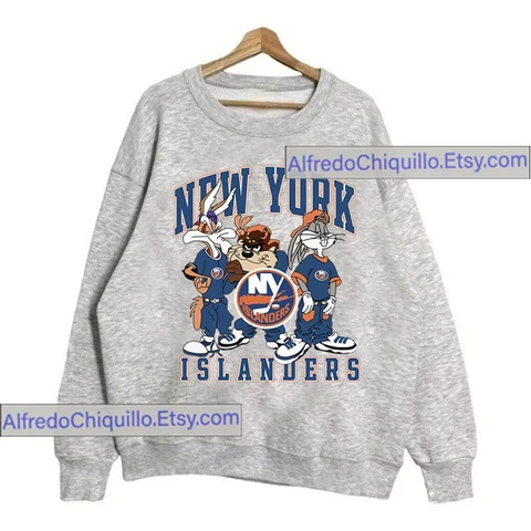 New York Islanders Sport Team Funny Sweatshirt, Vintage Ice Hockey Shirt Cover